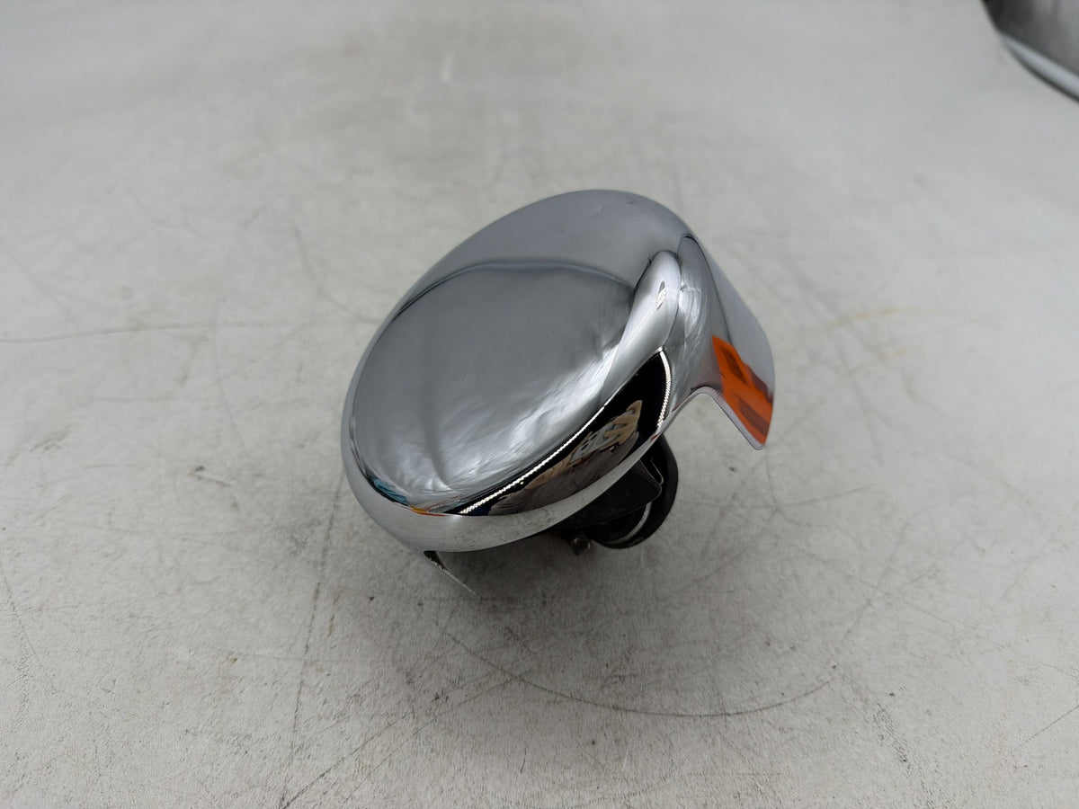 2001 Harley Fat Boy Softail FLSTF OEM Horn Signal Klaxon Chrome Cover 69012-93A