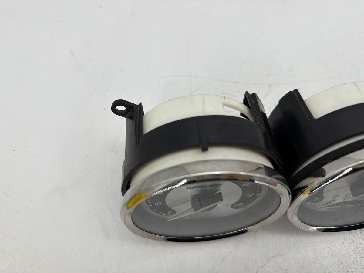 2007 Harley Electra Glide Touring CVO Air Oil Volt Fuel Tacho Speedo Gauges 44K