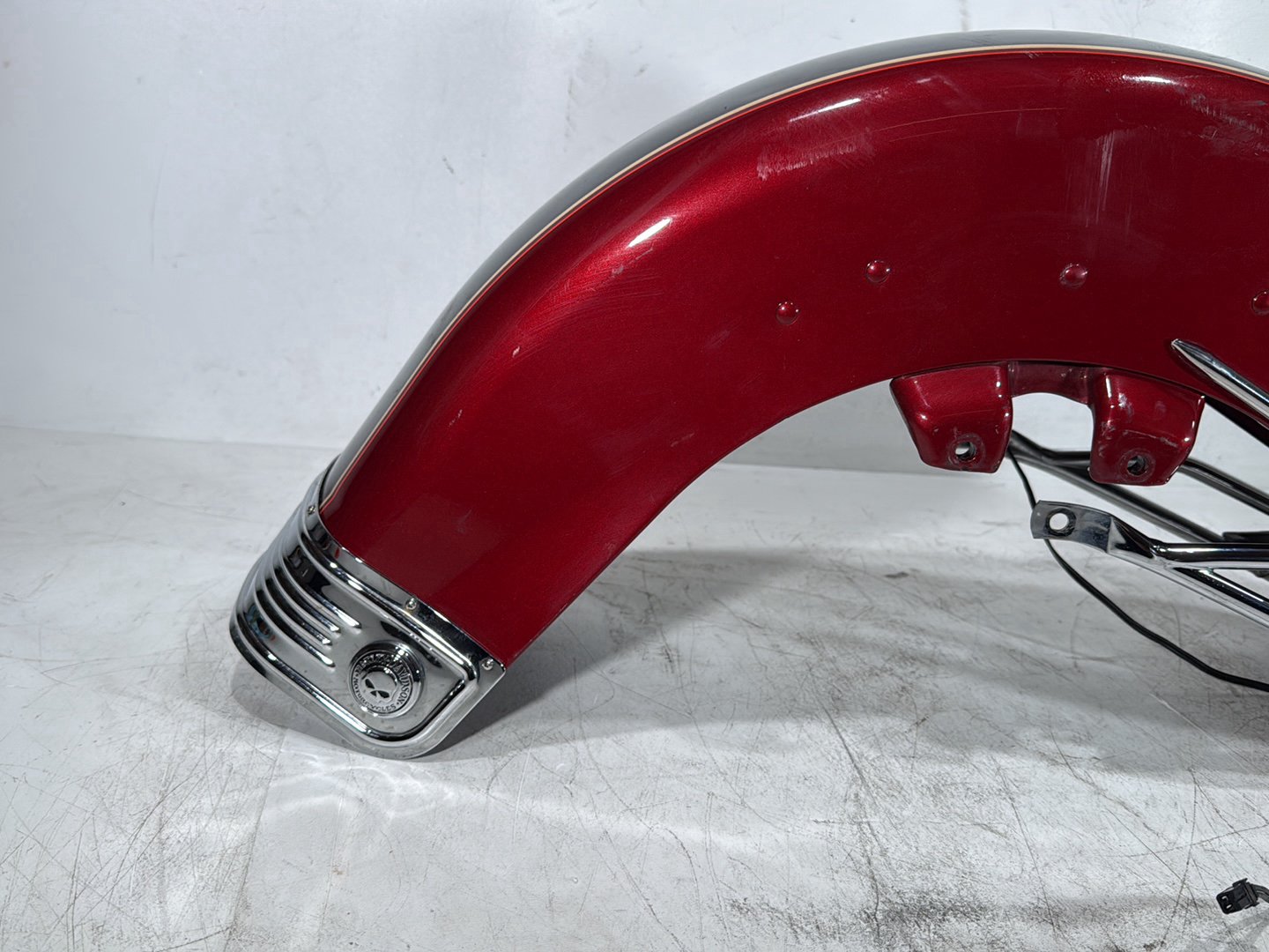 2007 Harley Touring FLHTC Electra Glide Classic OEM Front Wheel Fender Shell Panel