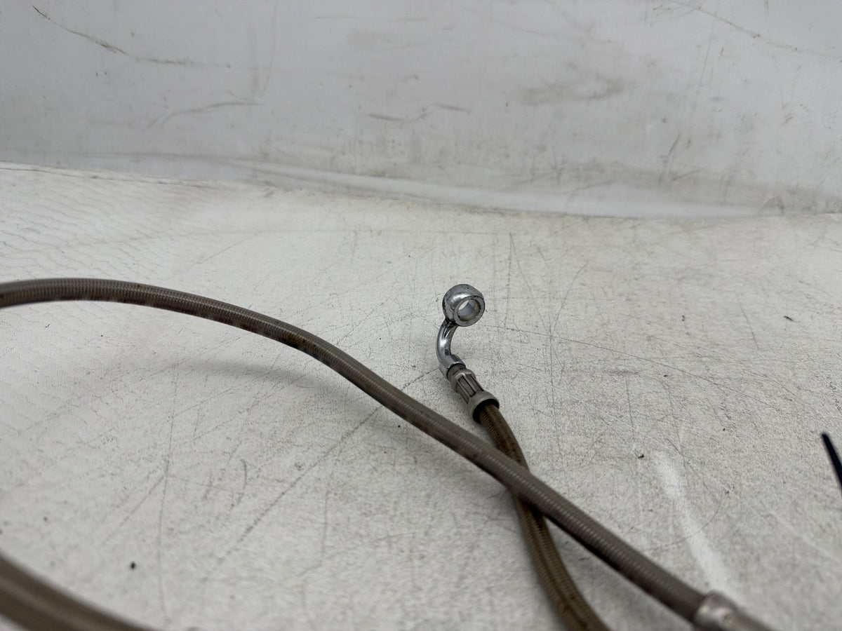 2009 Harley Electra Touring CVO Screamin Eagle OEM Front Brake Hose Line Pipe