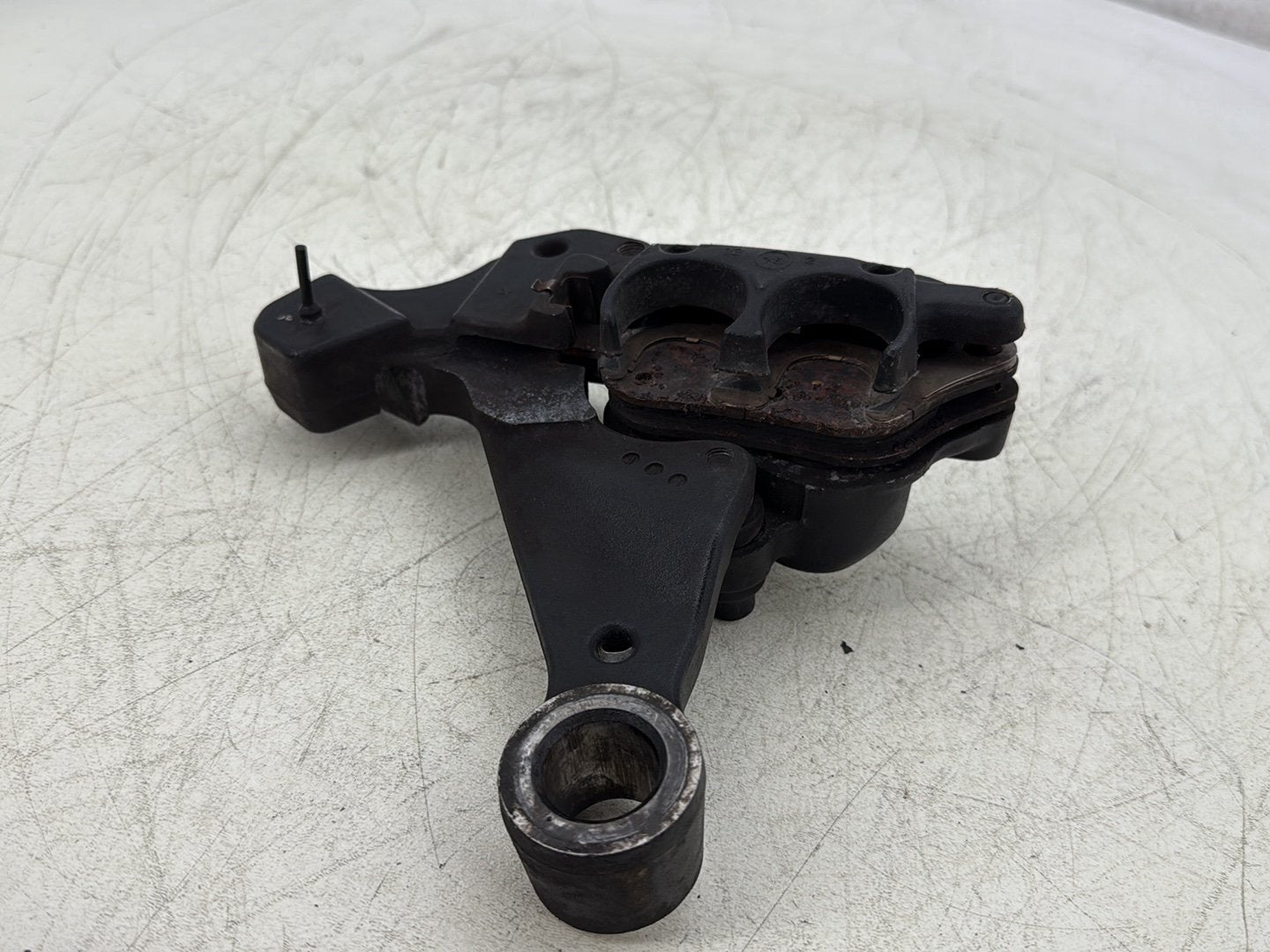 2012 Harley Dyna Super Glide Custom FXDCI OEM Rear Back Brake Caliper w/ Bracket