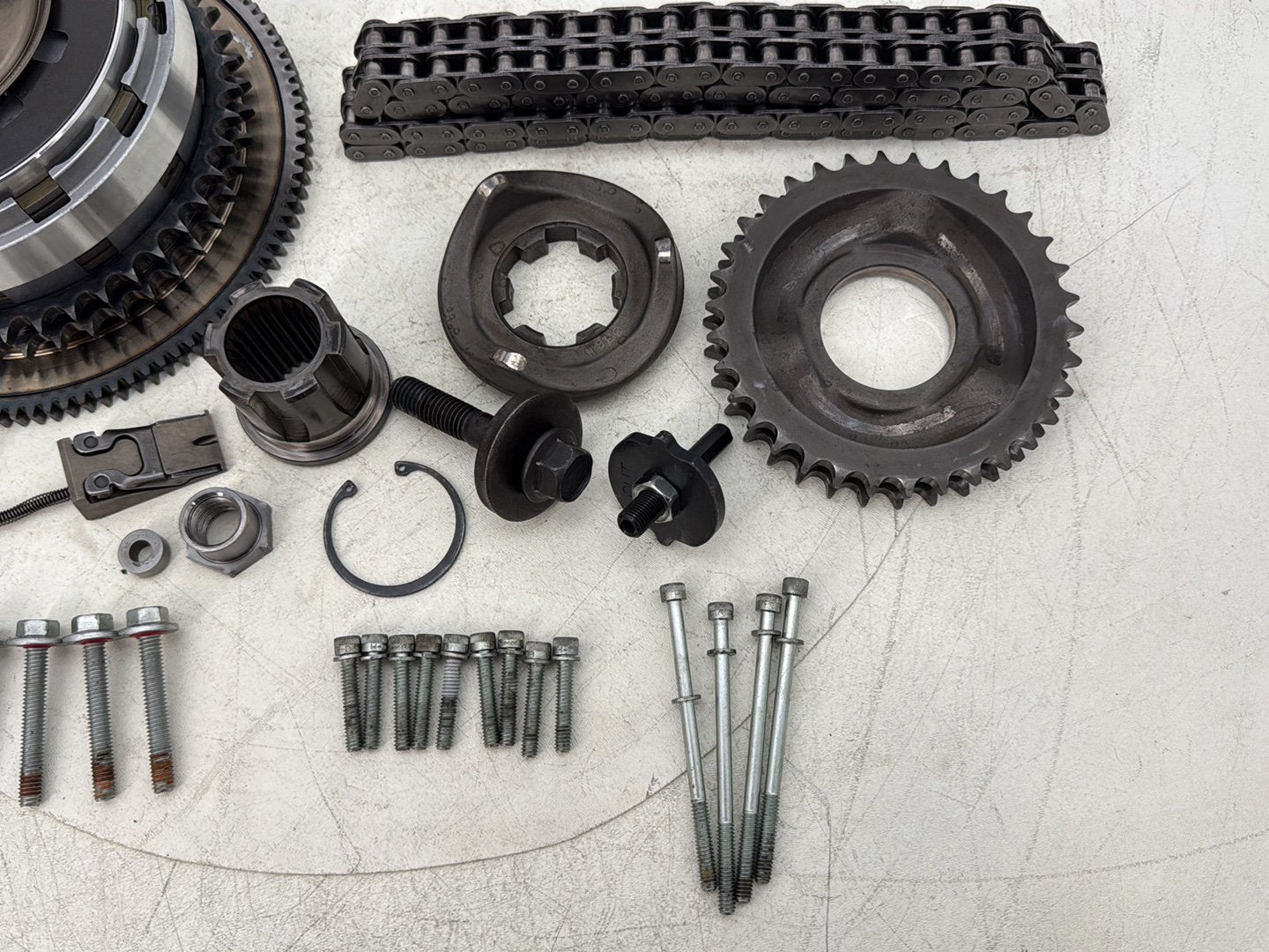 2007 Harley Dyna Street Bob FXDBI OEM Clutch Basket Chain Tensioner Kit