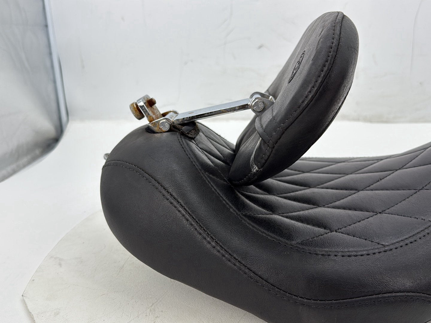 2012 Harley Dyna Fat Bob FXDF 103 OEM Rider Driver Solo Seat Pillion
