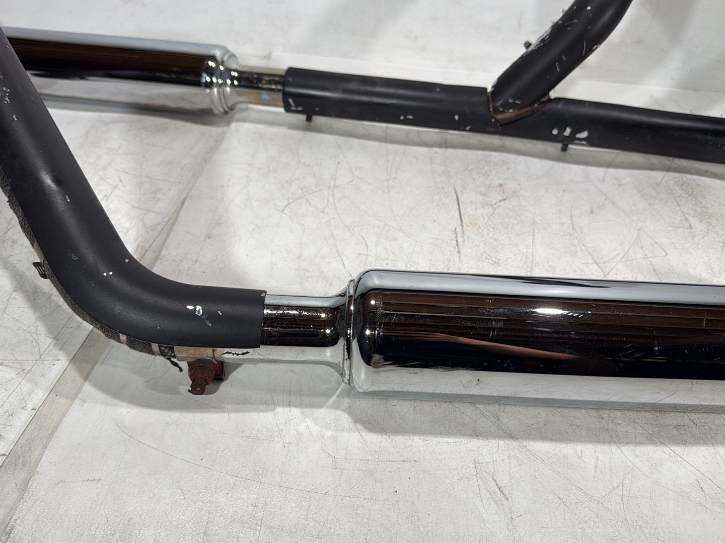 2004 Harley Road King Touring Custom FLHRSI OEM Exhaust Header Muffler Pipes Screamin Eagle