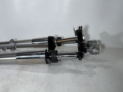 1999 - 2006 Harley-Davidson Touring Electra Glide Classic Front Triple Tree Set & LH RH Fork Legs Sliders  	45435-95