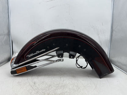 2005 Harley Electra Glide Touring Ultra FLHTCUI OEM Front Wheel Fender Shell Panel