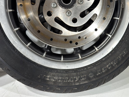 1999 - 2006 Harley-Davidson Touring Electra Glide Front & Rear Wheel Rim Tire 43493-00
