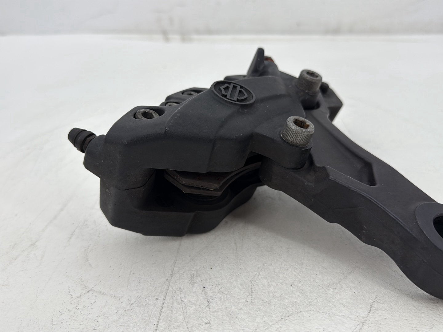2011 Harley Electra Glide Ultra FLHTK OEM Rear Back Brake Caliper w/ Bracket