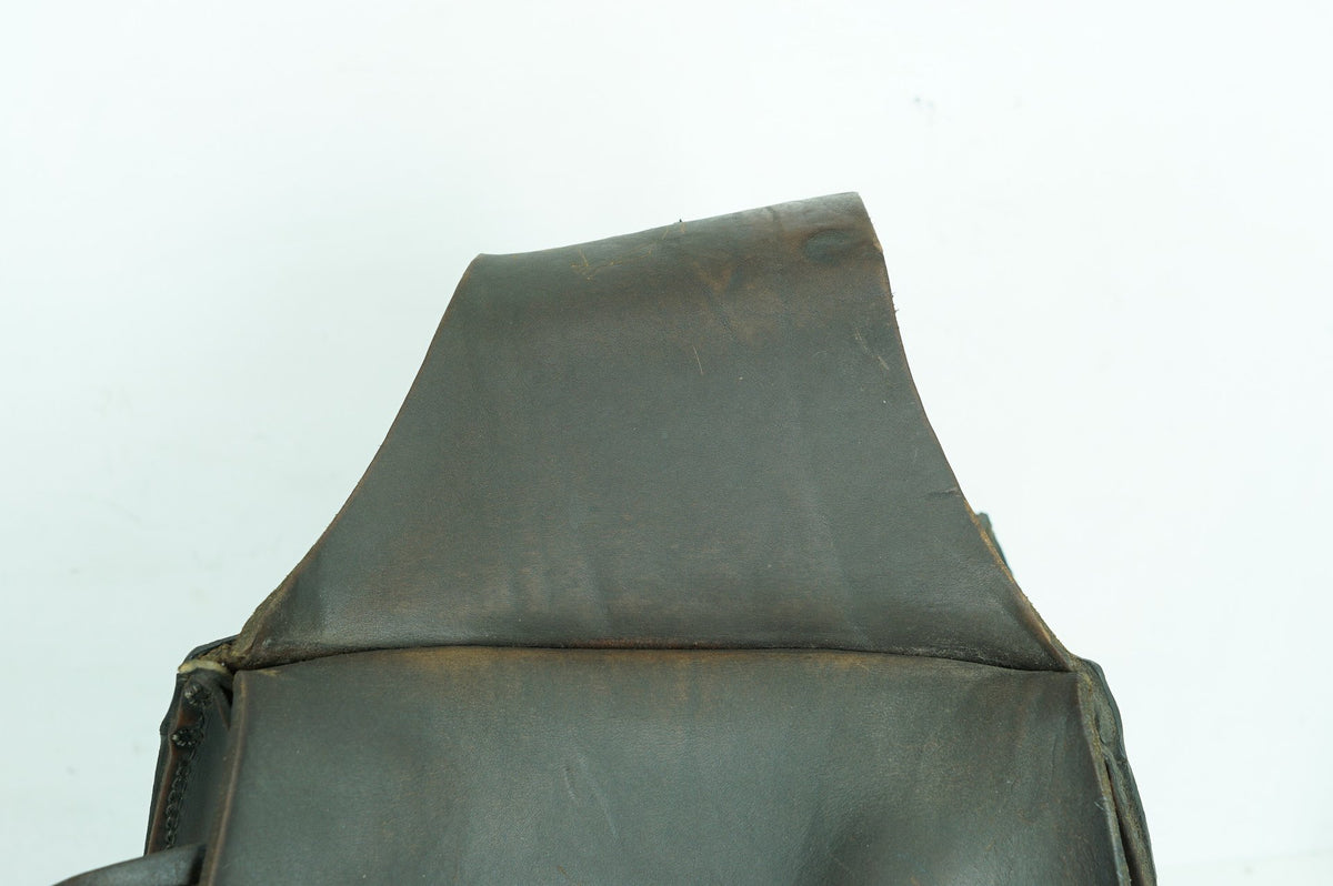 1984 - 1990 Harley-Davidson Sportster  Rear Left Right Saddlebags Luggage Leather Vintage