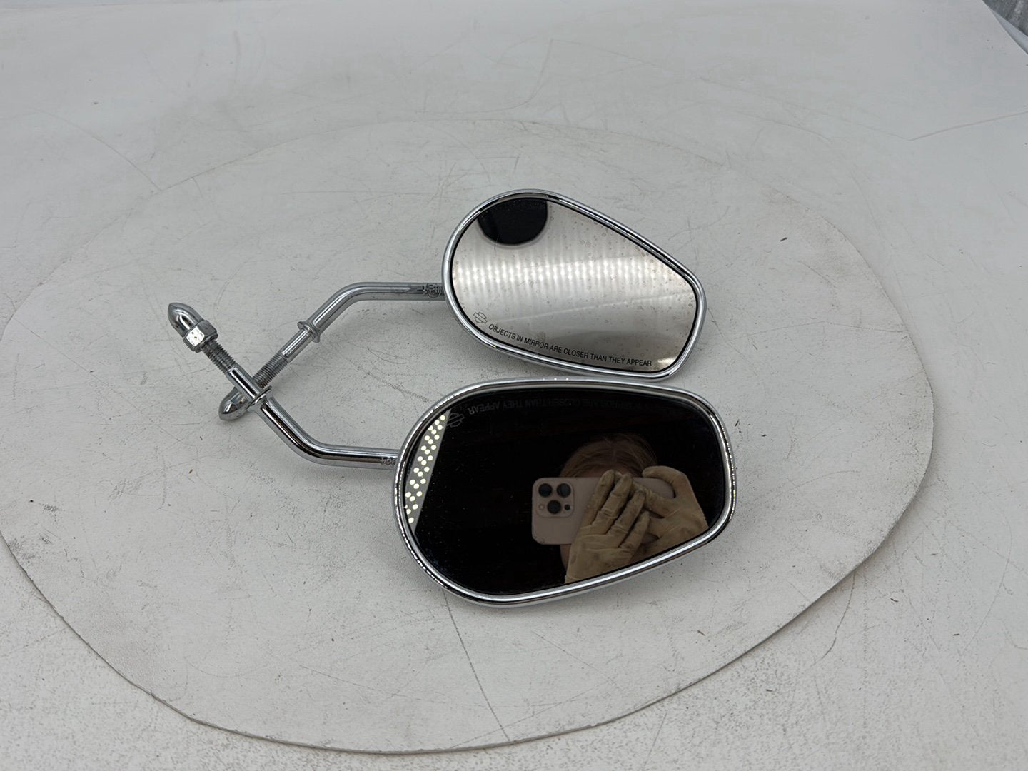 1999 - 2006 Harley-Davidson Touring Electra Glide Ultra Left Right Rear View Mirror 91840-03B