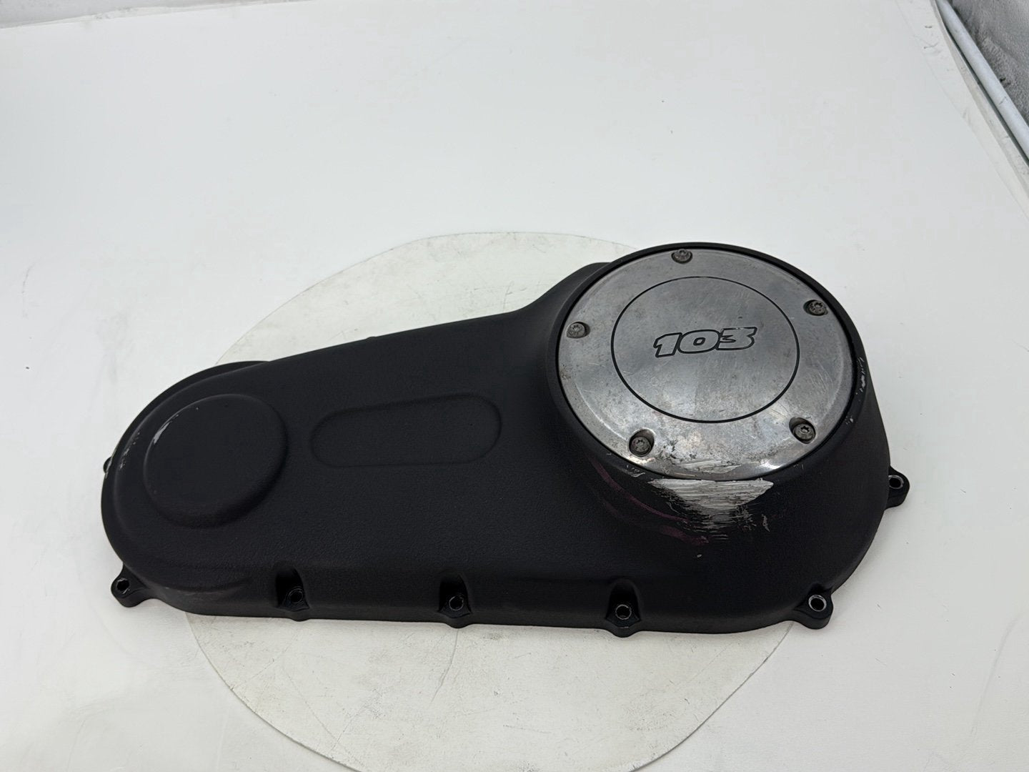 2012 Harley Dyna Fat Bob FXDF 103 OEM Outer Primary Clutch Cover