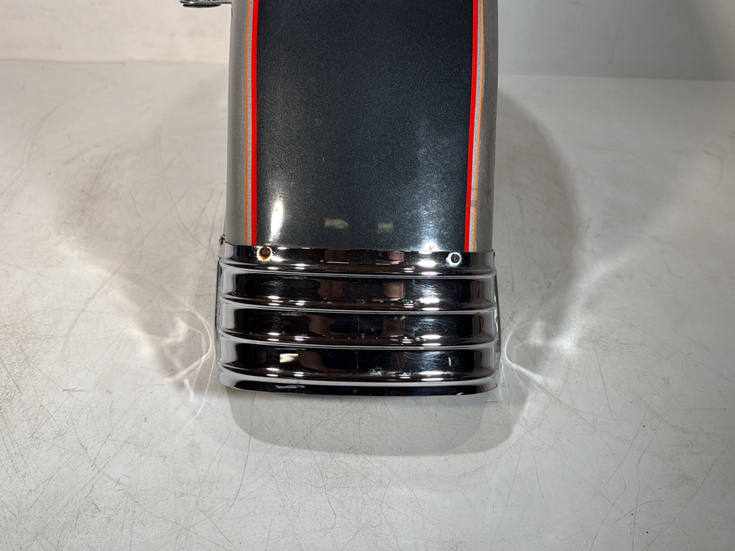 1984 - 1998 Harley-Davidson Touring Electra Glide Classic Front Wheel Fender Shell Panel w/ Bumper Rail Cushion Front