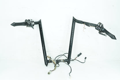 2007 Harley Dyna FXD Super Glide OEM Handlebars Left Right Switches Controls