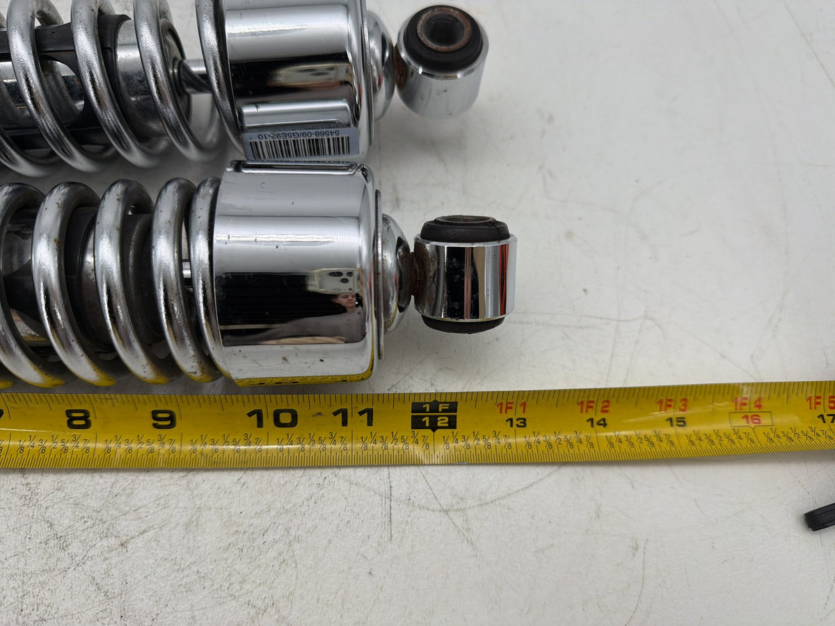 1991 Harley Sportster 883 Deluxe XLH883 Rear Left Right Shock Absorbers Low 12"