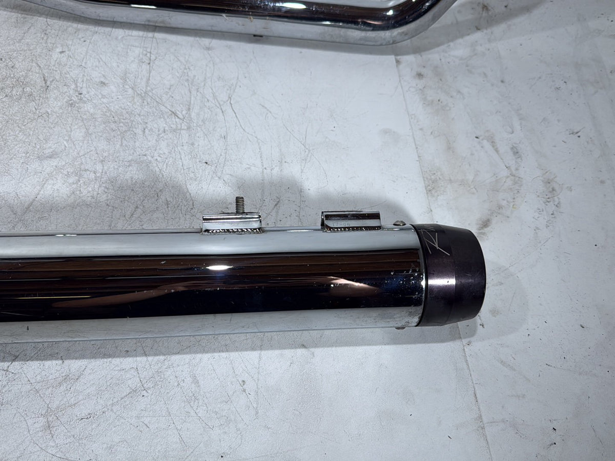 2005 Harley Road King Touring Police OEM Exhaust Header Pipes Muffler
