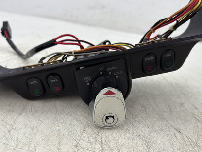 1998 Harley Touring FLHTCUI Electra Glide Ultra OEM Dash Ignition Cap Switch Lockset NO Key