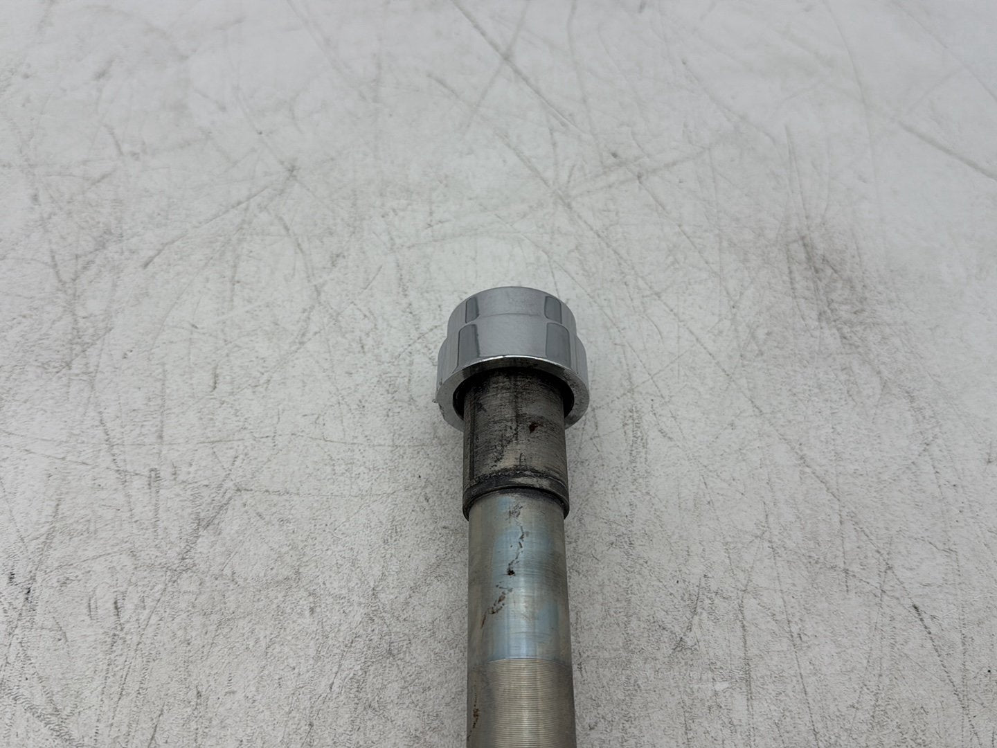 2013 Harley Heritage Softail Classic FLSTC OEM Front Wheel Axle Bolt Shaft