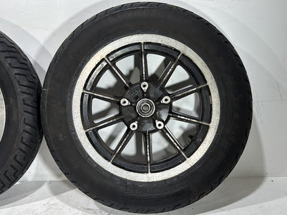 1997 Harley Road King Touring Police Front & Rear Wheel Rim Tire 43402-87A 16"