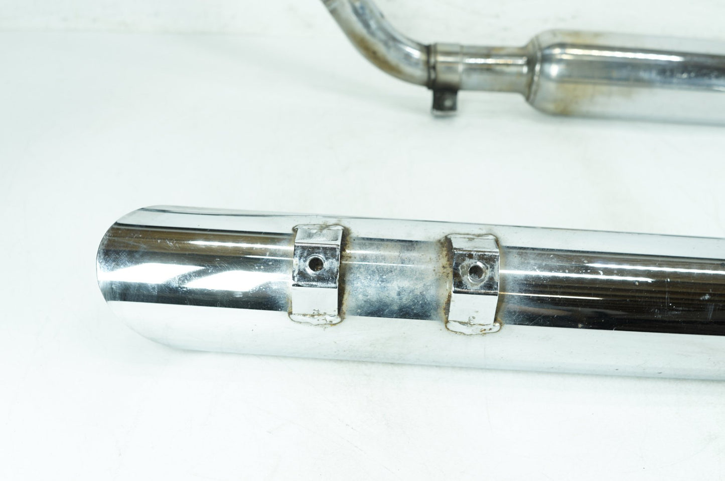 1984 - 1998 Harley-Davidson Touring Electra Glide Ultra Exhaust Header Pipes Muffler  	65627-95A