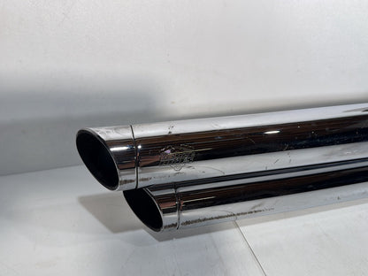 2007 - 2017 Harley-Davidson Dyna Super Glide Custom Exhaust Header Pipes Vance & Hines 65631-06