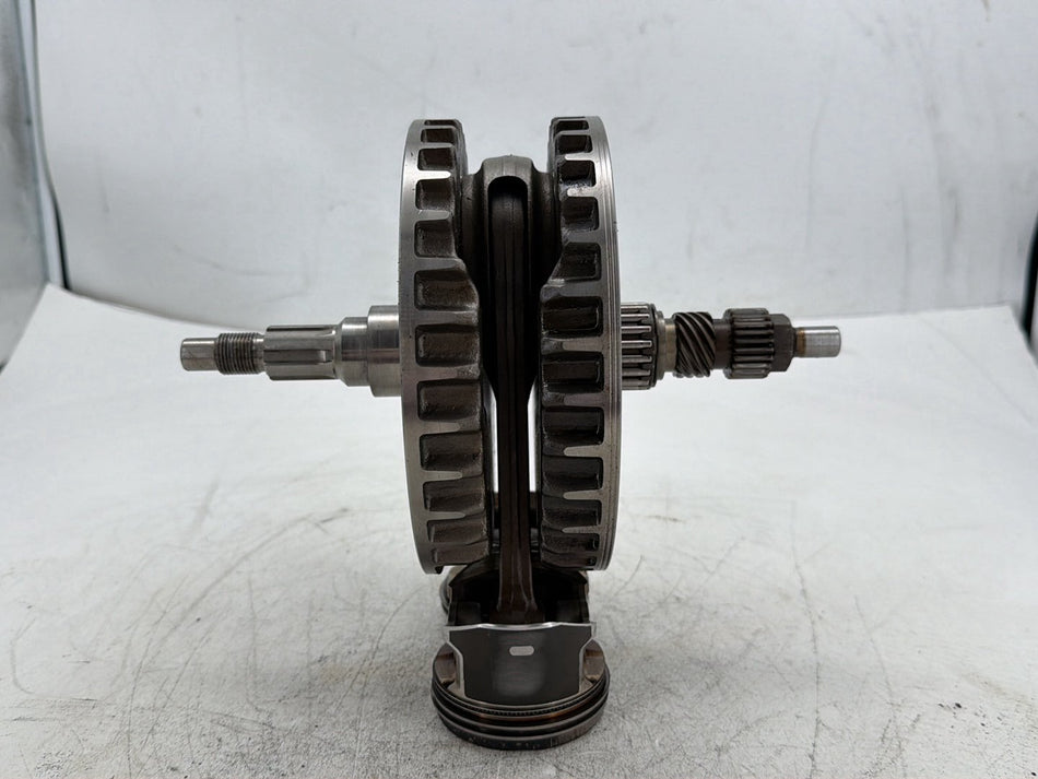 2004 Harley Sportster XL883C 883 Custom OEM Engine Crank Shaft Flywheel Pistons