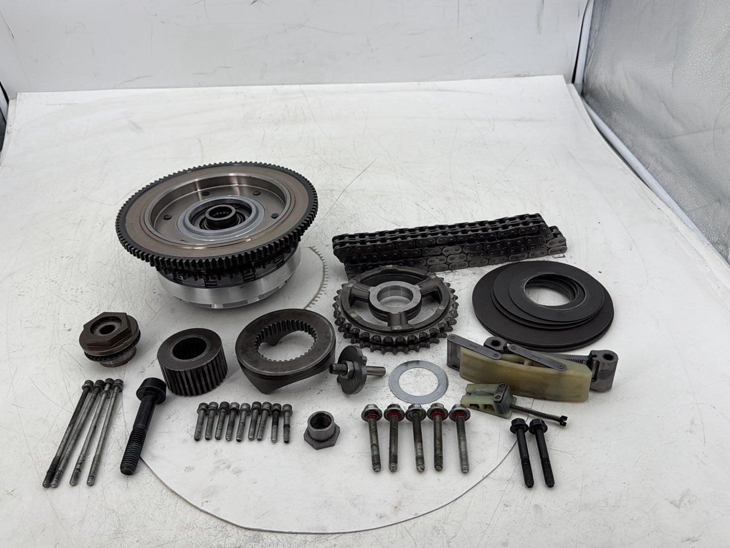 2012 Harley Road Glide Touring FLTRX Custom OEM Clutch Basket Chain Tensioner Kit