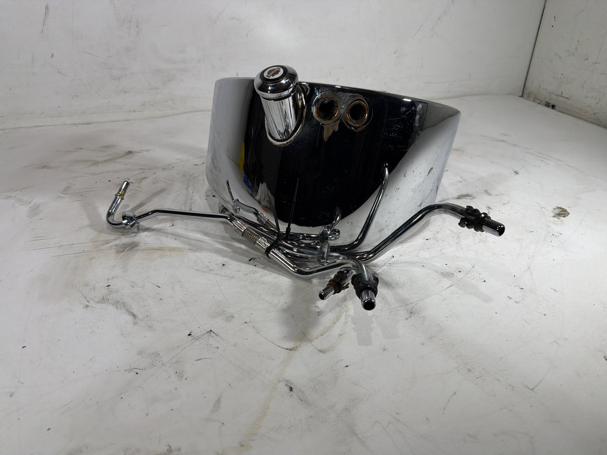 06 Harley Softail Deuce FXSTDI OEM Oil Tank Reservoir Bottle Canister & Dipstick