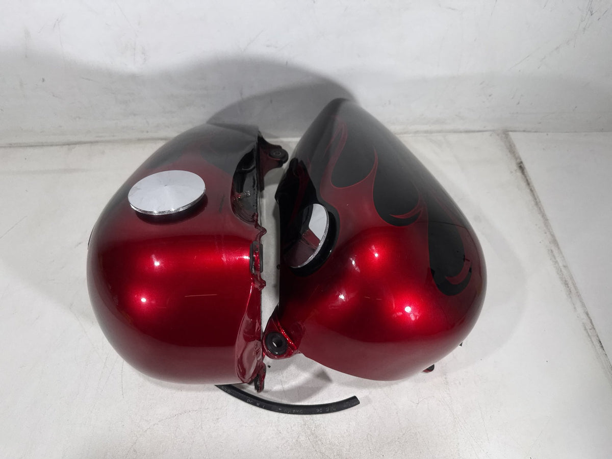 1994 Harley Softail Custom FXSTC OEM Left Right Fuel Gas Tank Gasoline Reservoir