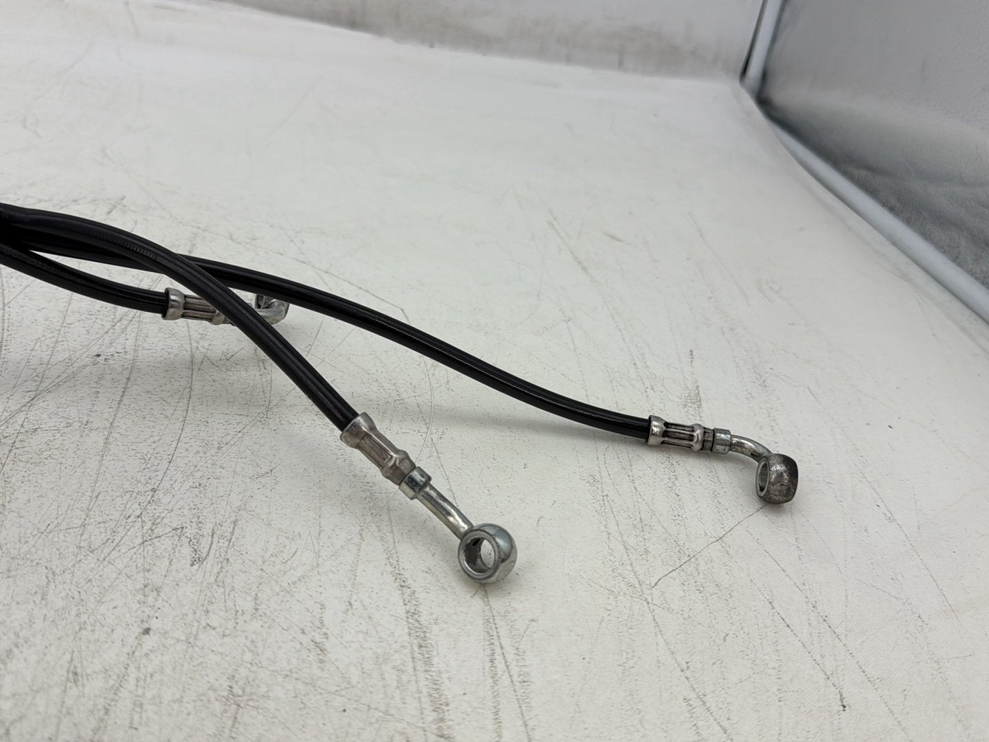 2012 Harley Street Glide Touring FLHX OEM Front Brake Hose Line Pipe ABS