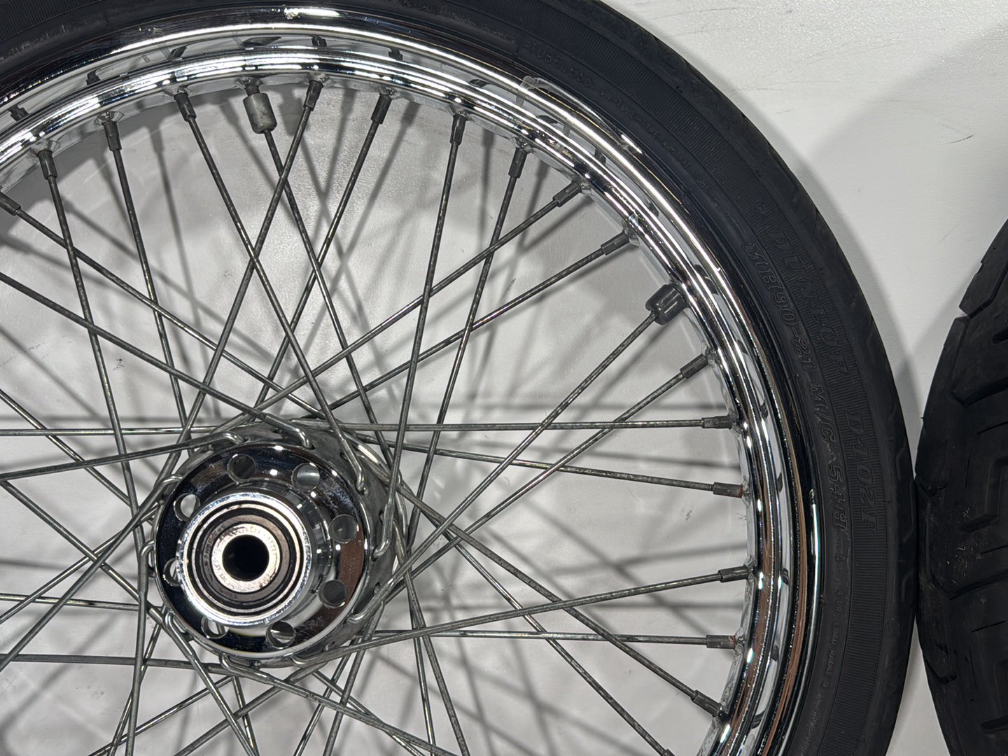 2003 Harley Dyna Wide Glide FXDWG OEM Front Rear Wheel Rim Tire Spoked
