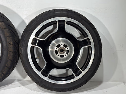 2010 Harley Street Glide Touring FLHX OEM Front & Rear Wheel Rim Tire