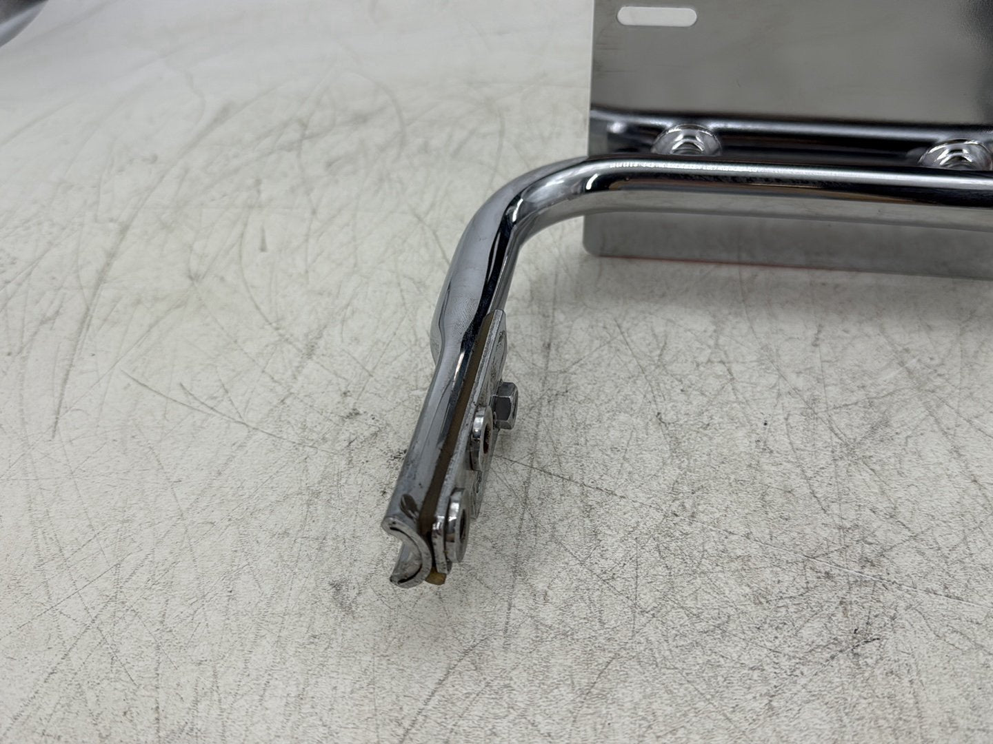 2006 Harley Road King Touring FLHRCI Classic OEM Rear License Plate Support Bar Holder
