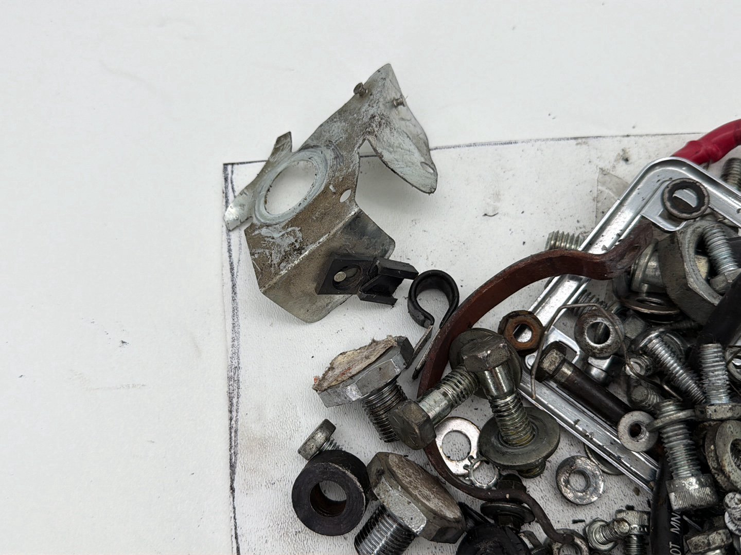 2003 Harley Road King Touring FLHRCI Classic OEM Hardware Bolts Nuts & Brackets