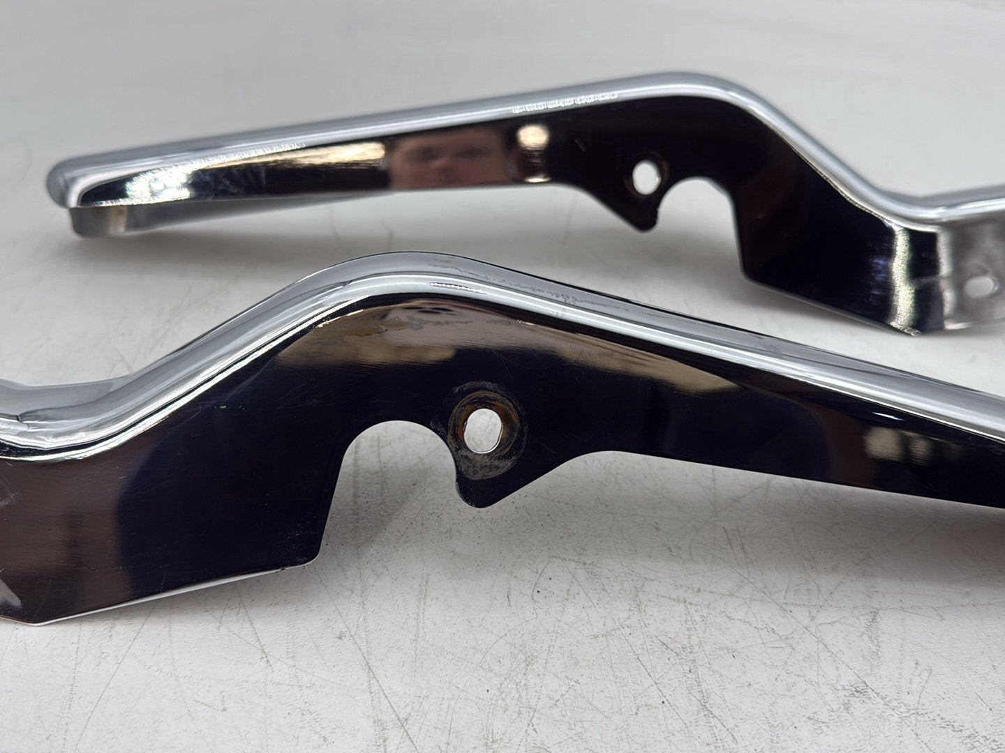 2007 Harley Touring FLHTCU Electra Glide Ultra OEM Rear Left Right Fender Struts Bracket