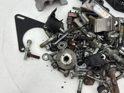 1999 - 2006 Harley-Davidson Touring Electra Glide Hardware Bolts Nuts & Brackets w/ Left Right Fork Swingarm Brackets