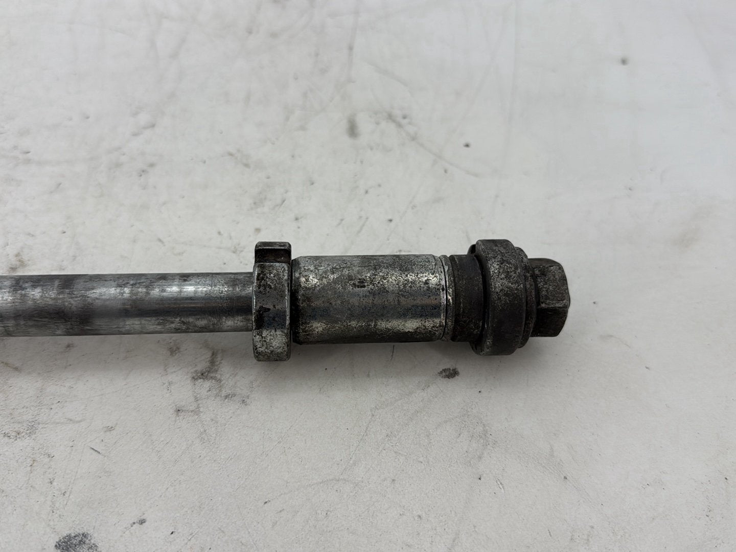 2002 Harley Heritage Softail Classic FLSTC OEM Rear Wheel Axle Bolt Shaft