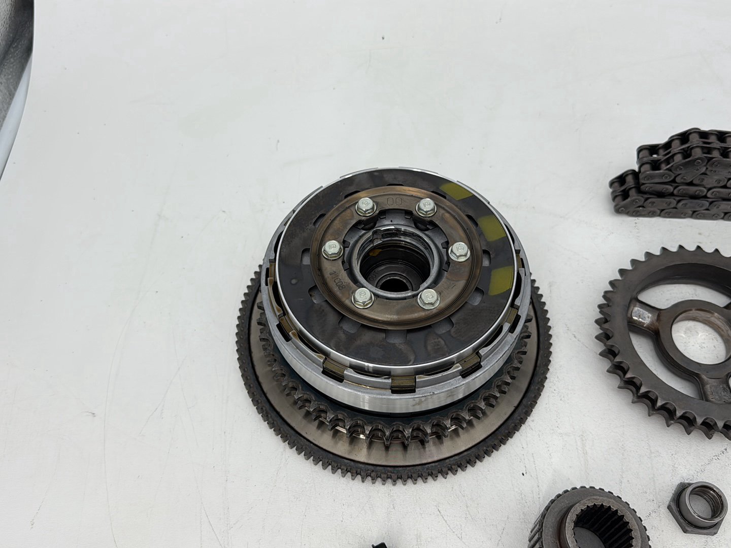 2011 Harley Electra Glide Ultra FLHTK OEM Clutch Basket Chain Tensioner Kit