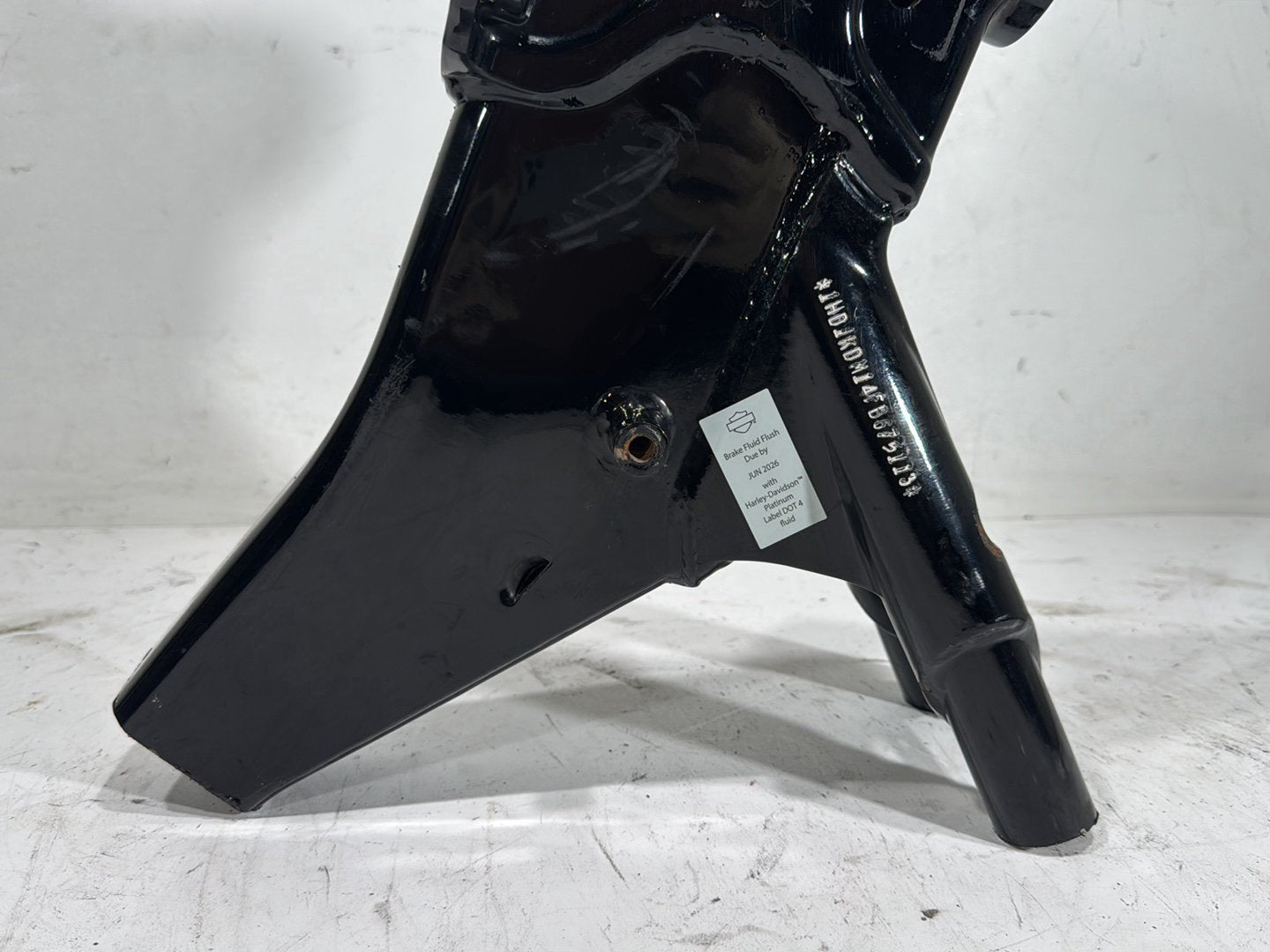 2015 Harley Electra Glide Touring Ultra Low OEM Upper Portion Main Frame Neck Cut Off SLVG