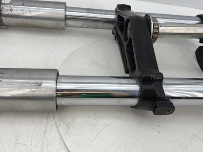2014 Harley Street Glide Touring Front Triple Tree Set &amp; LH RH Fork Legs Sliders
