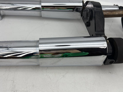 1999 - 2006 Harley-Davidson Touring CVO Screamin Eagle Road King Front Triple Tree Set & LH RH Fork Legs Sliders 45435-95 , 46473-00B