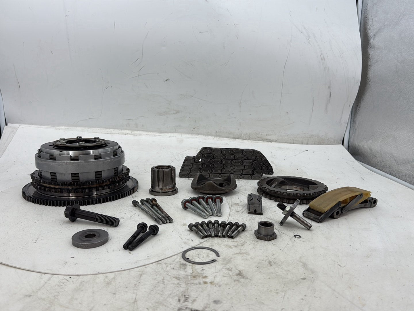 2006 Harley Dyna Super Glide Custom FXDCI OEM Clutch Basket Chain Tensioner Kit
