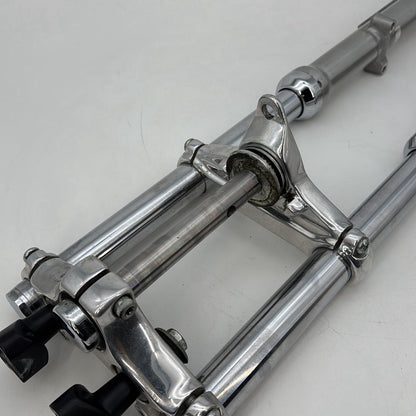 1991 - 2003 Harley-Davidson Sportster Base 1200 Front Triple Tree Set & LH RH Fork Legs Sliders  	45901-00