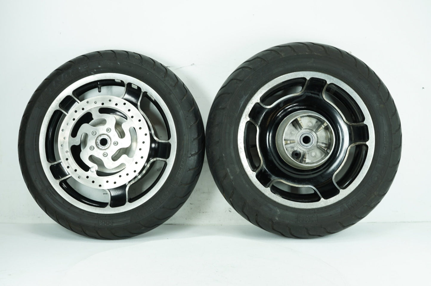 2008 - 2013 Harley-Davidson Touring Electra Police Front & Rear Wheel Rim Tire 41285-09