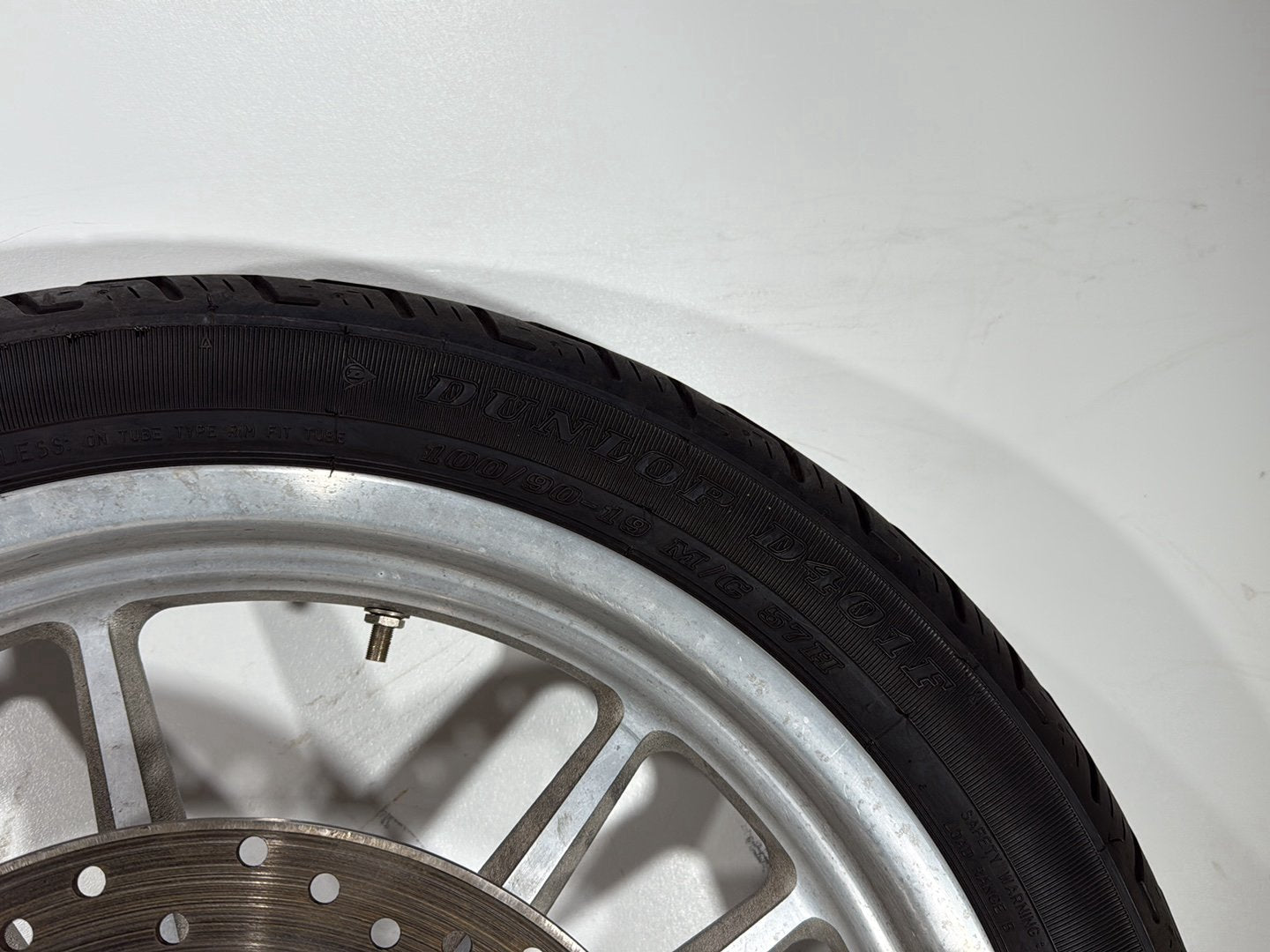 2006 Harley Dyna Super Glide Custom FXDCI OEM Front & Rear Wheel Rim Tire