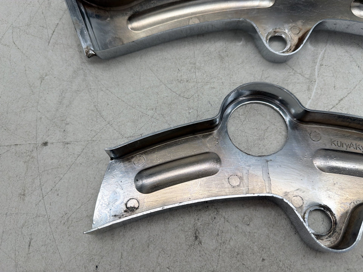 2001 Harley Fat Boy Softail FLSTFI Boomerang Frame Covers Trim Panel Kuryakyn