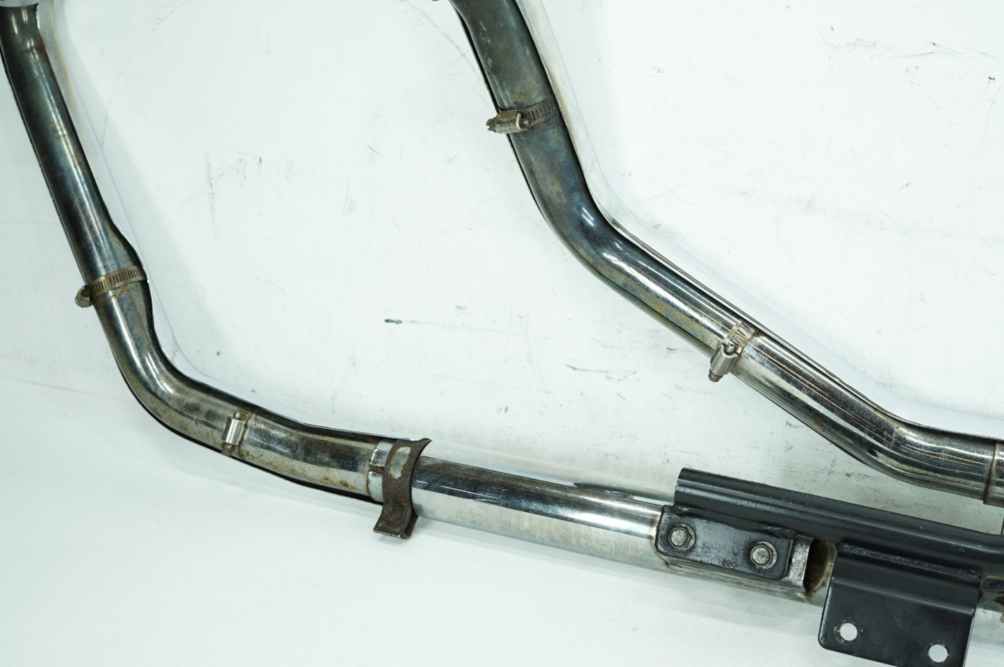 2000 - 2006 Harley-Davidson Softail Heritage Classic Exhaust Header Pipes Vance & Hines 65401-00B