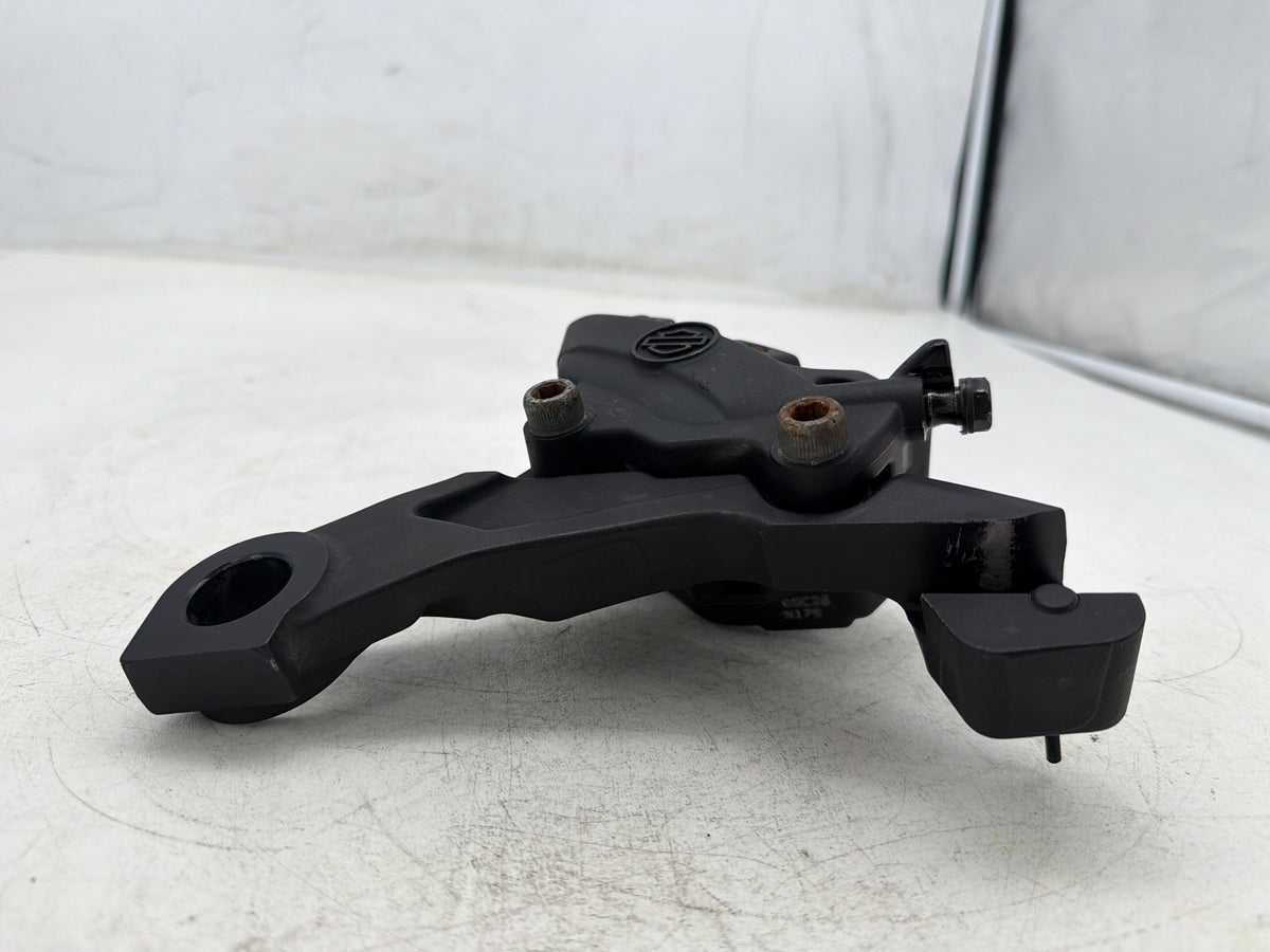 2009 Harley Street Glide Touring FLHX OEM Rear Back Brake Caliper w/ Bracket