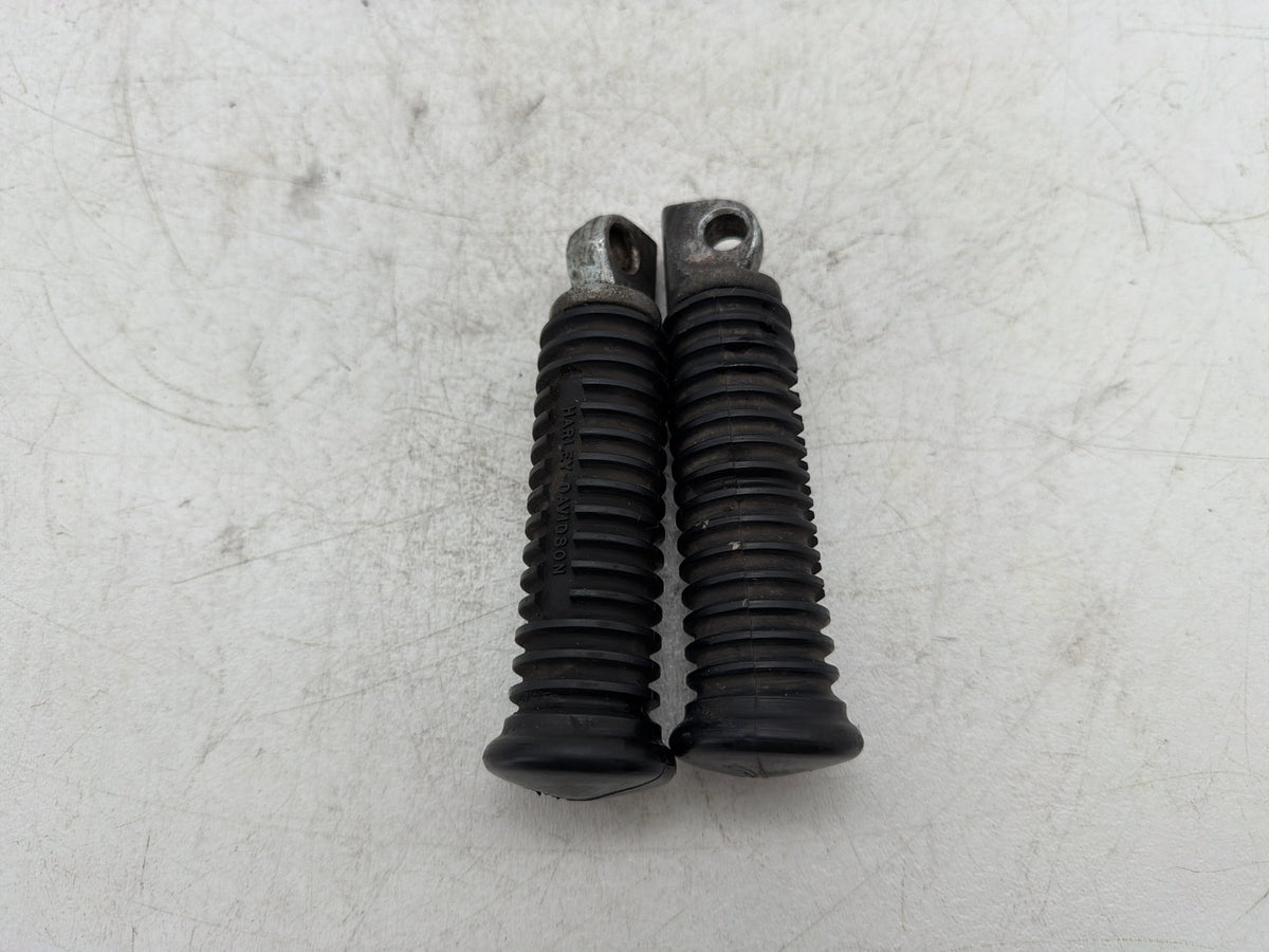 1991 Harley Sportster 883 Deluxe XLH883 OEM Left & Right Step Foot Rest Pegs