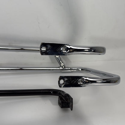1984 - 1998 Harley-Davidson Touring Road King Police Rear Left Right Saddlebag Guard Rails Bar  	49194-85