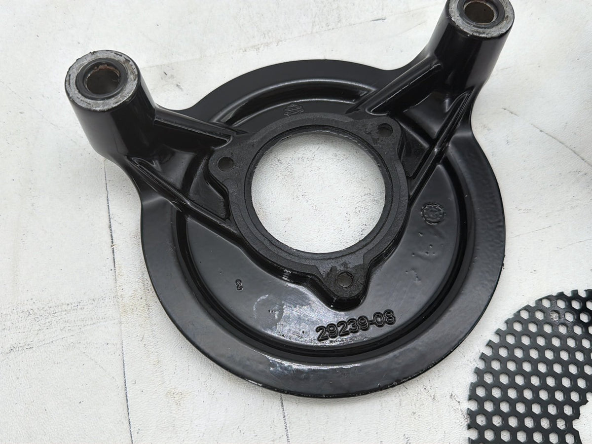 2014 Harley Street Glide Touring Air Filter Cleaner Backplate SE Extreme Billet